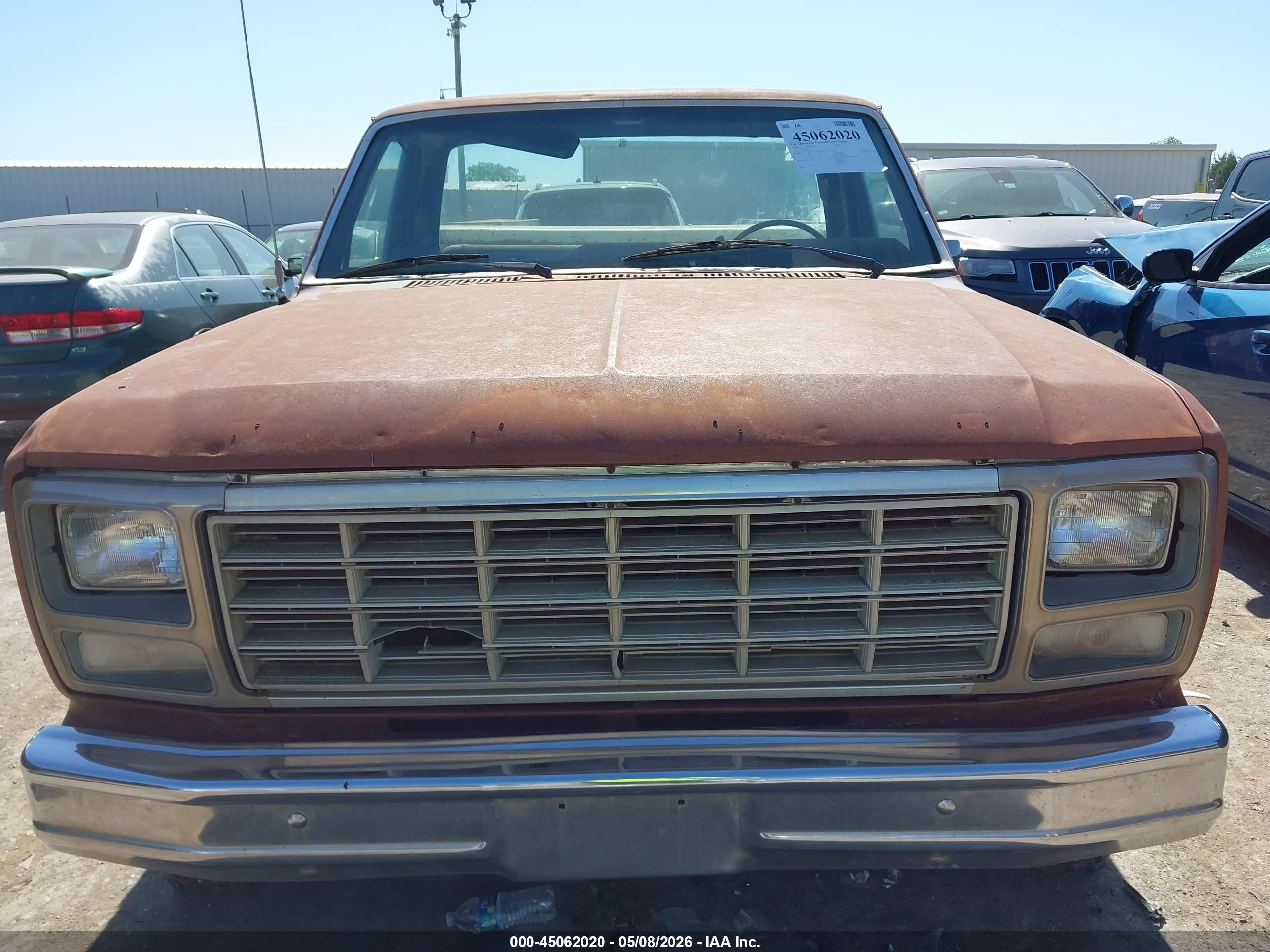 1980 Ford F150   Красный vin: F15EPKA0276      