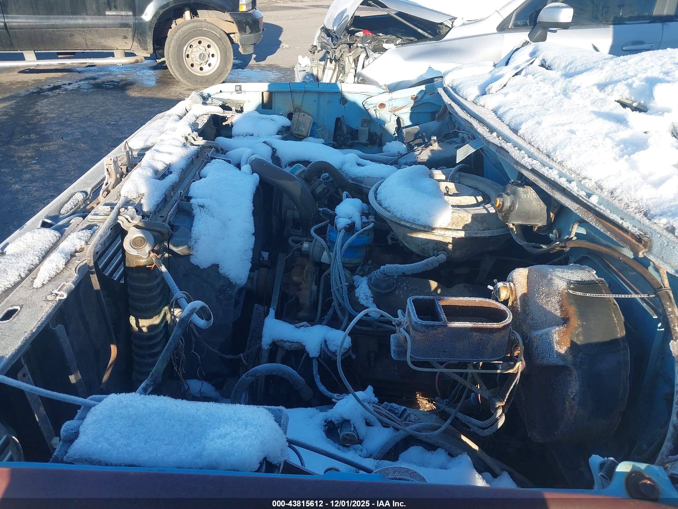 1980 Ford F150   Blue vin: F15FPJD1484      