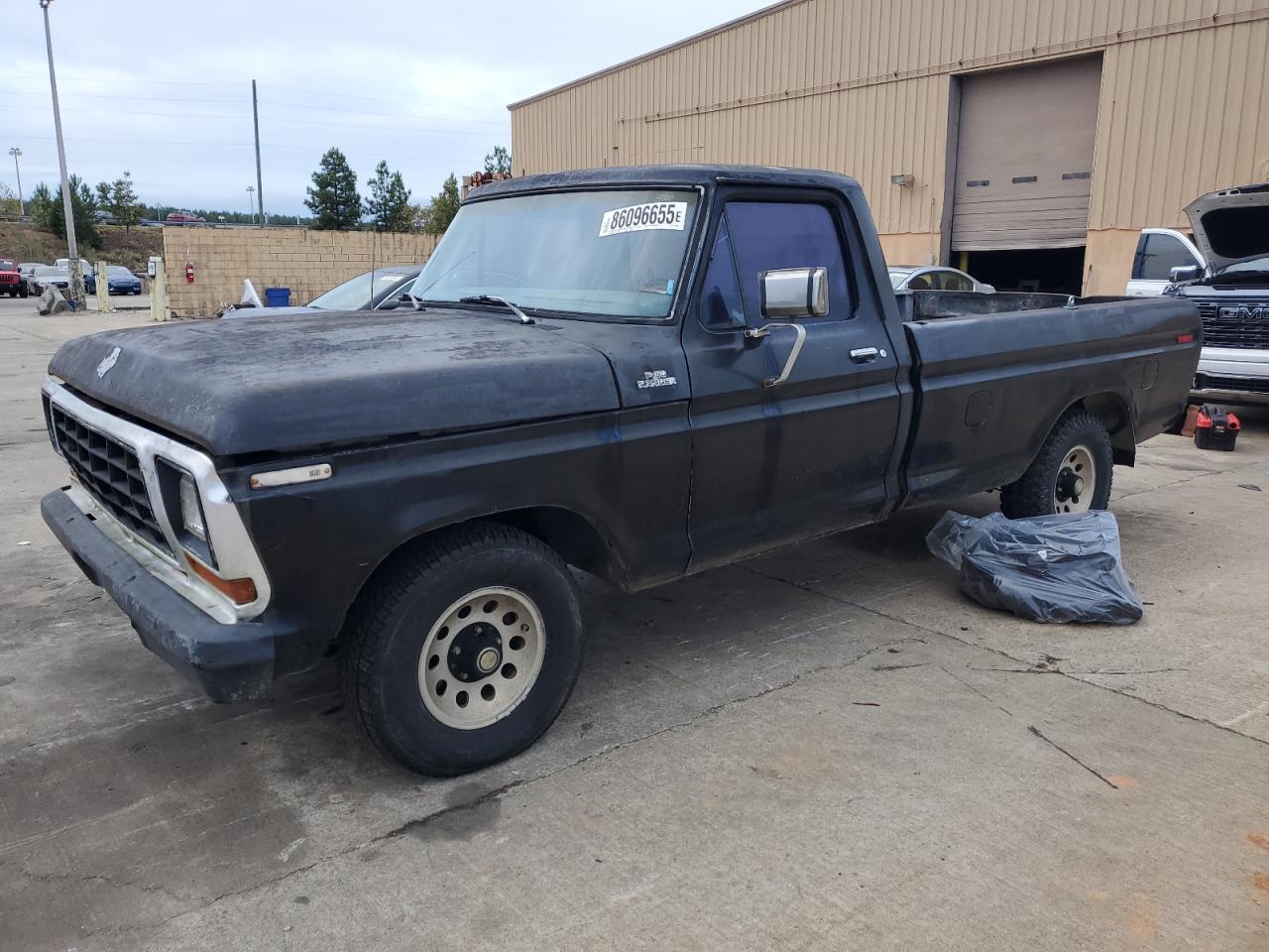 1979 Ford F-150 Black vin: F15GKFA7079