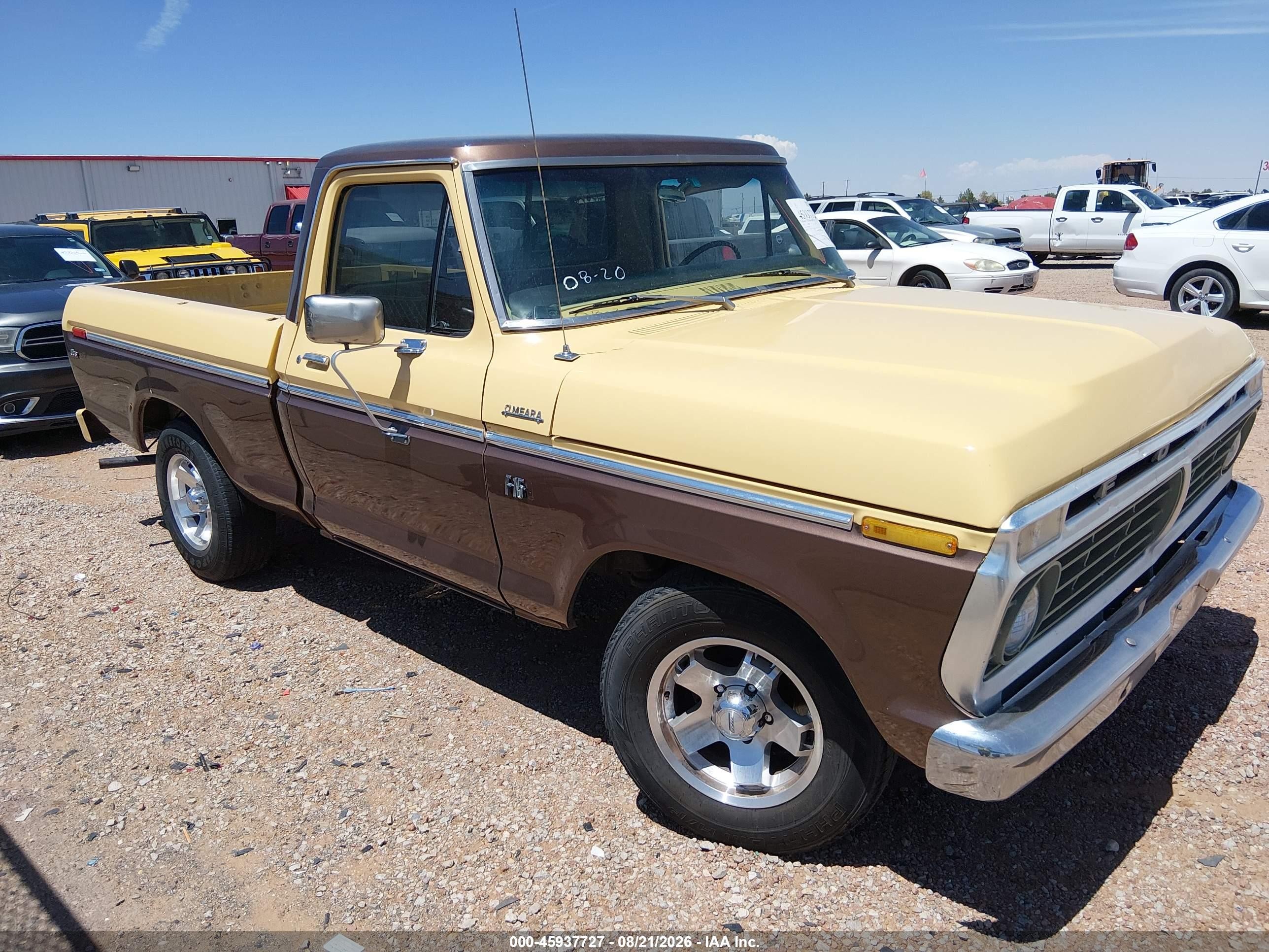 1975 Ford Na Brown vin: F15YRV64242