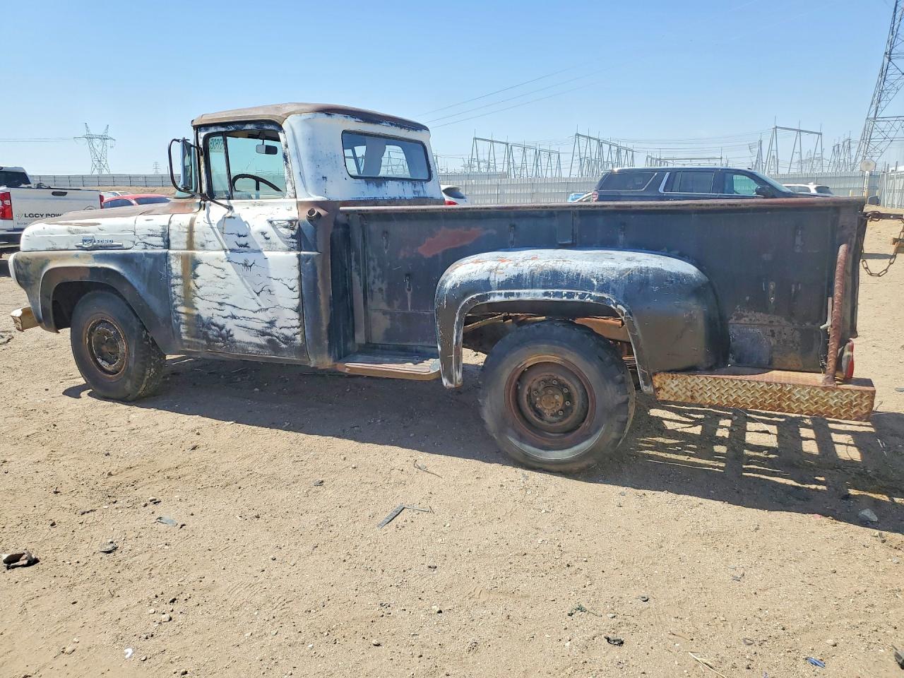 1959 Ford F Black vin: F25C9R17857