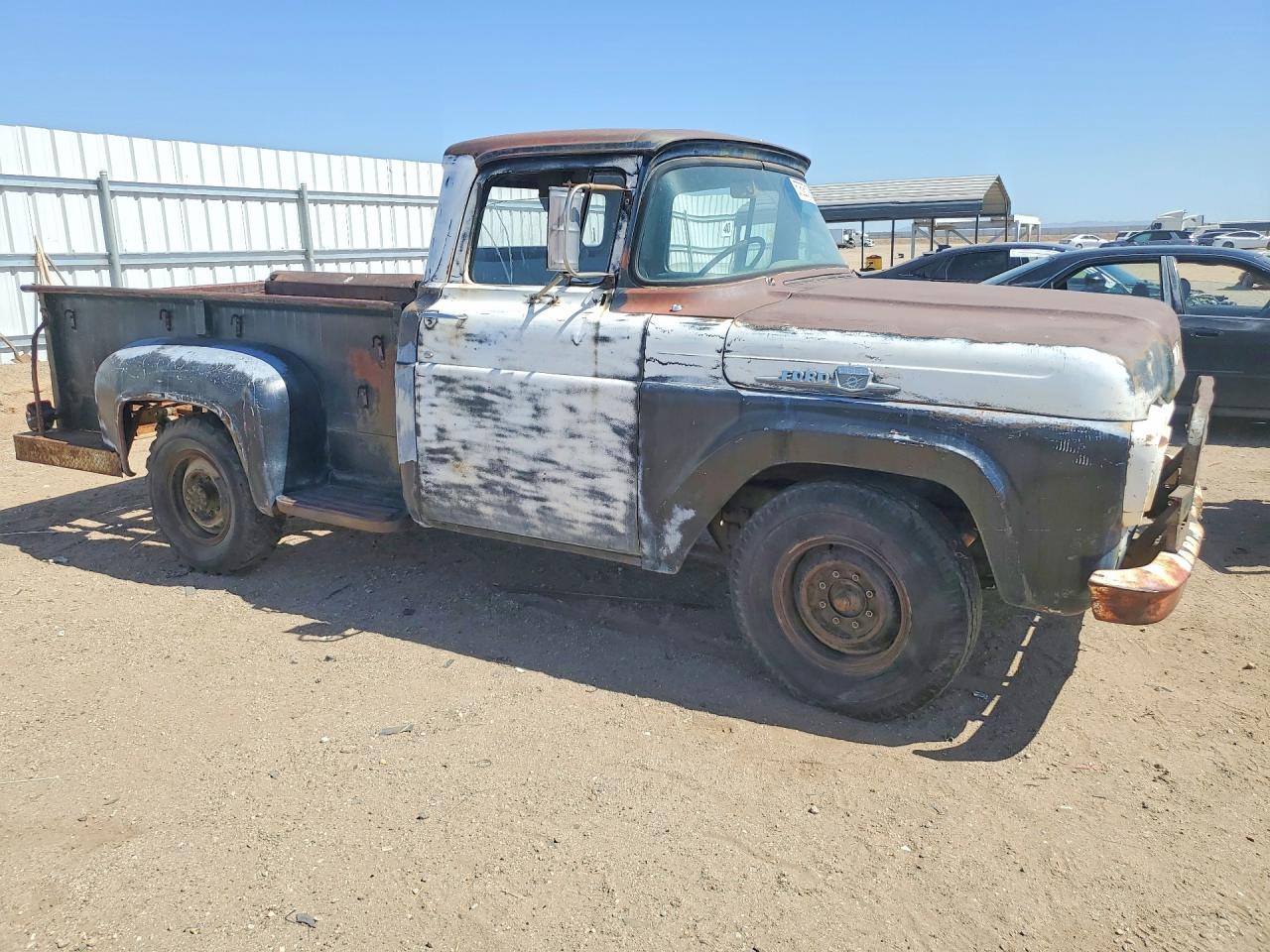 1959 Ford F Black vin: F25C9R17857
