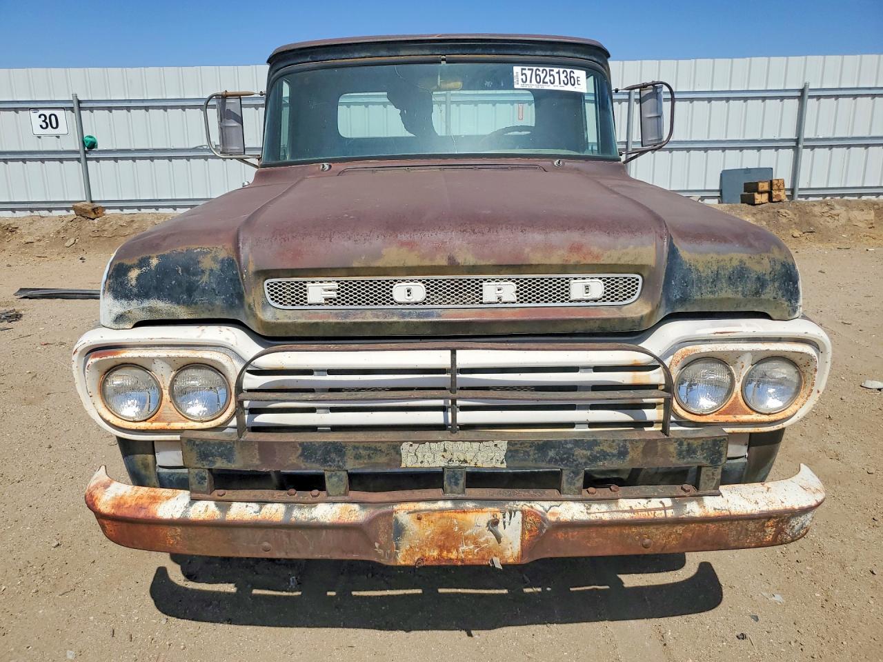 1959 Ford F Black vin: F25C9R17857