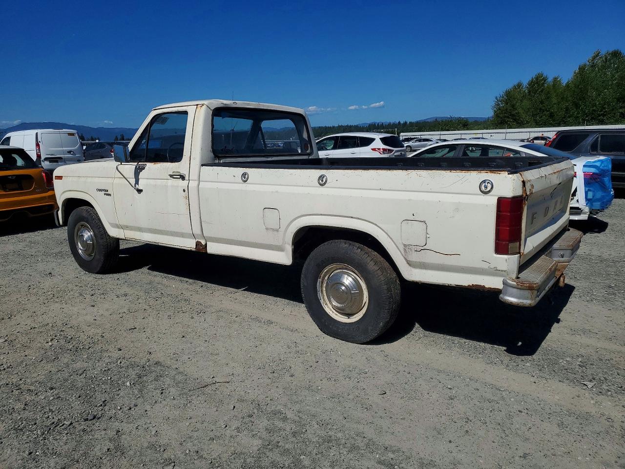 1980 Ford F250 White vin: F25ERHG1664