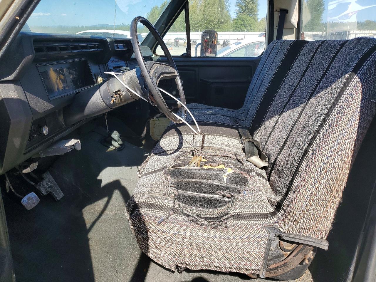 1980 Ford F250 White vin: F25ERHG1664
