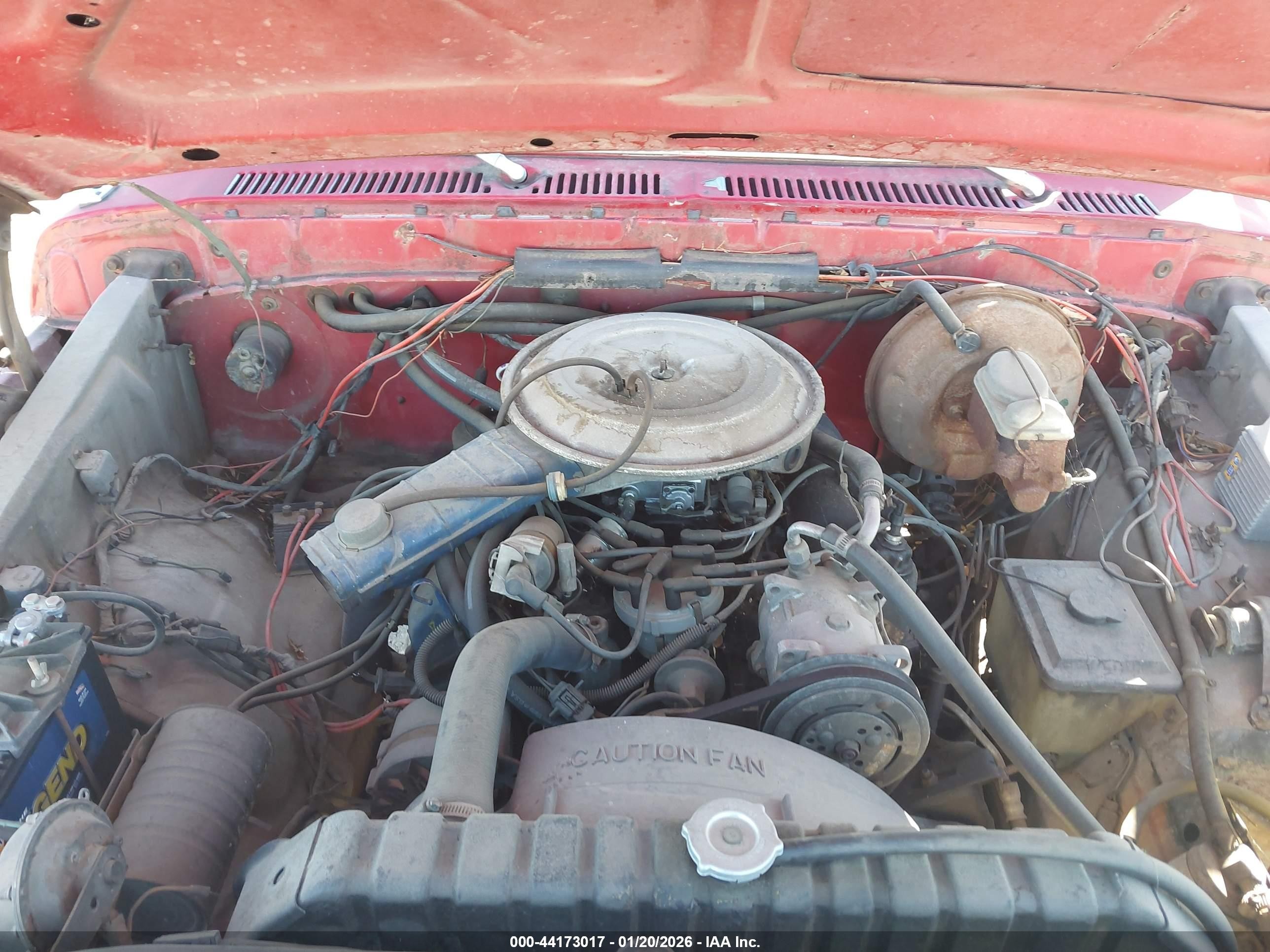 1977 Ford F250   Красный vin: F25SL062702      