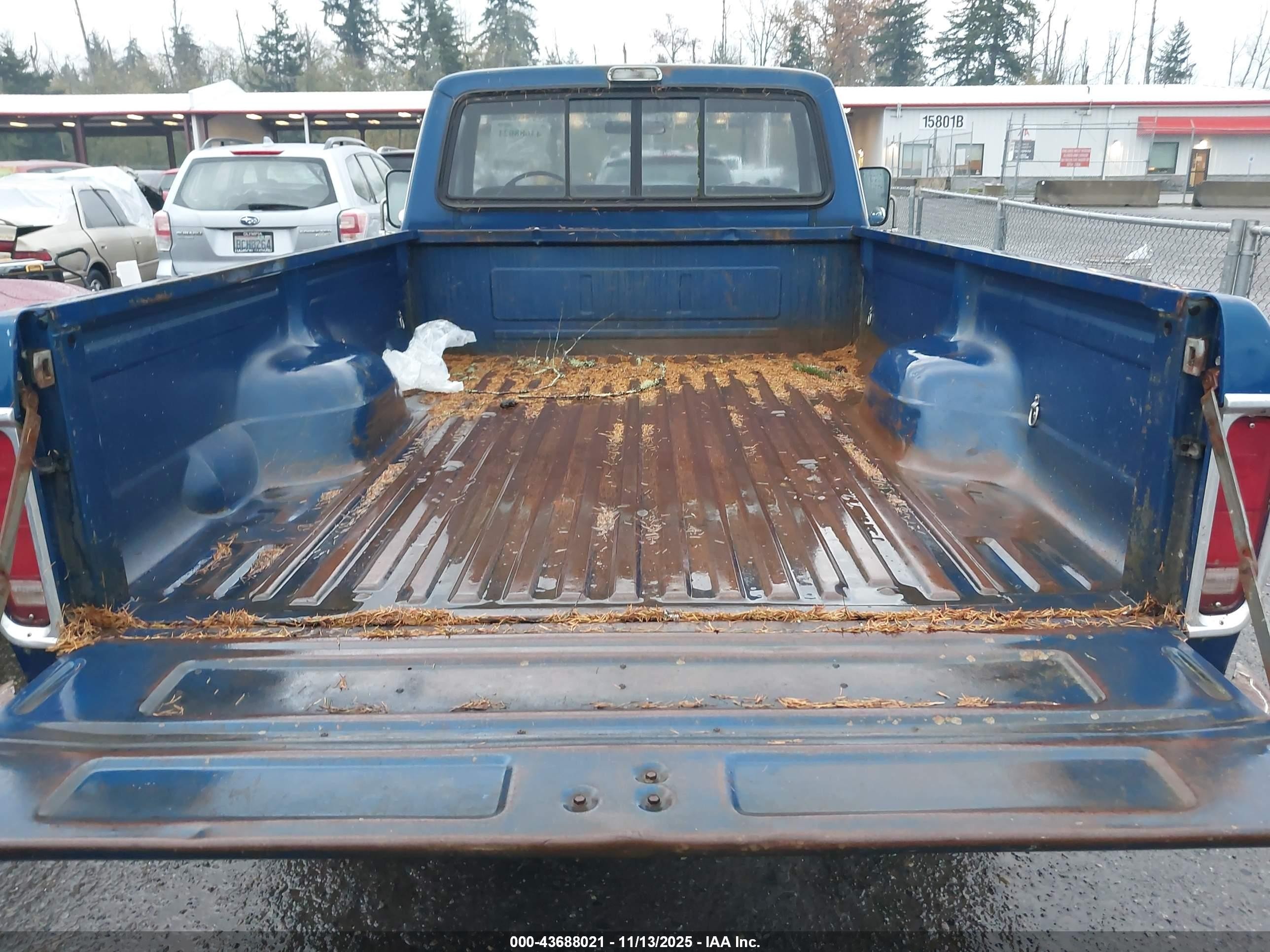1977 Ford F250   Синий vin: F25SRY03250      