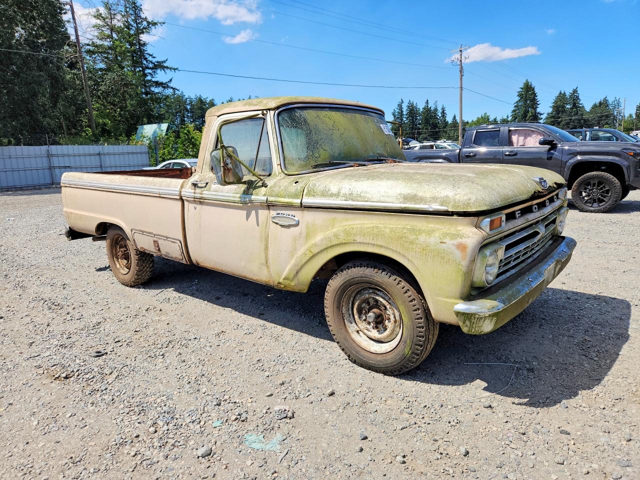 1966 Ford Pickup Tan vin: F25YK875016