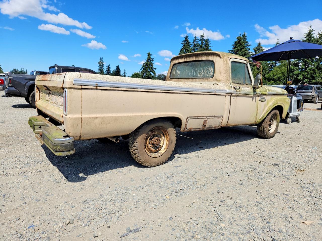 1966 Ford Pickup Tan vin: F25YK875016