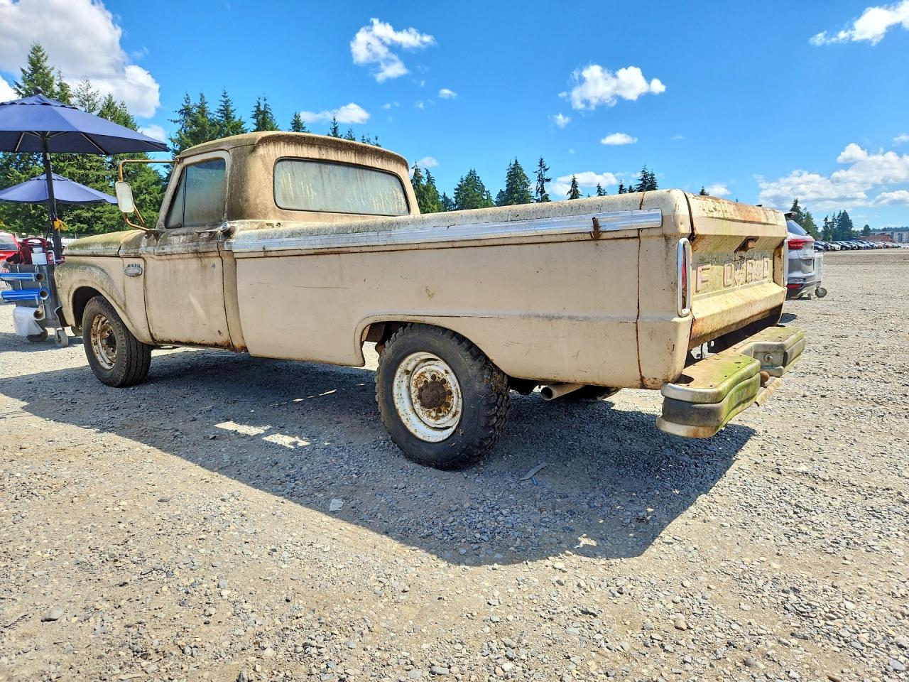 1966 Ford Pickup Tan vin: F25YK875016