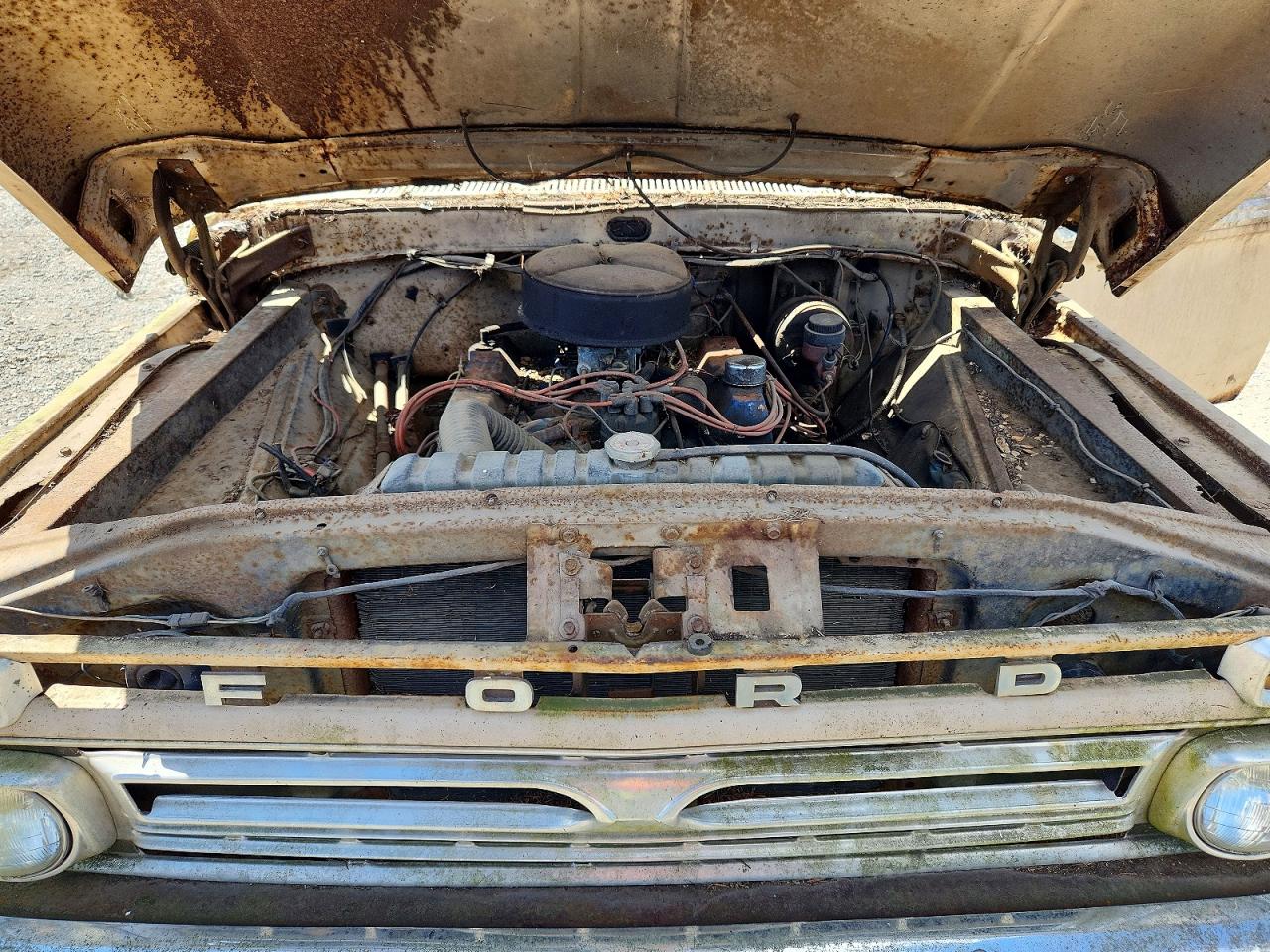 1966 Ford Pickup Tan vin: F25YK875016