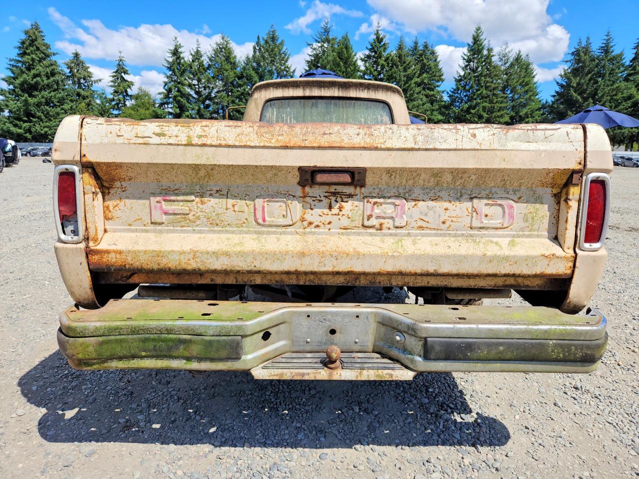 1966 Ford Pickup Tan vin: F25YK875016