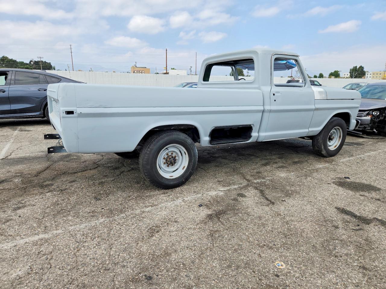 1969 Ford F250 Gray vin: F25YRE01833
