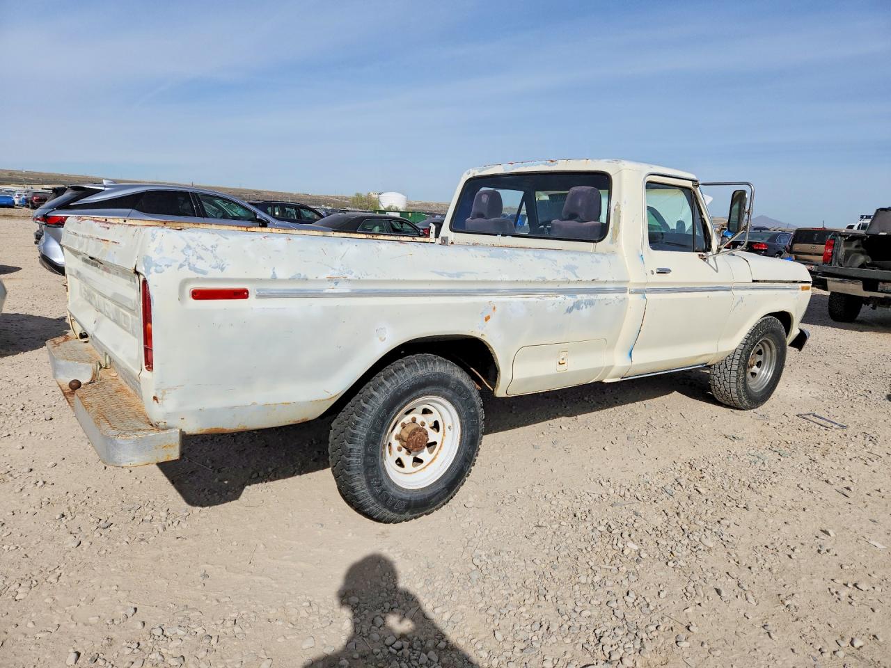 1973 Ford F250 Белый vin: F25YRQ65289