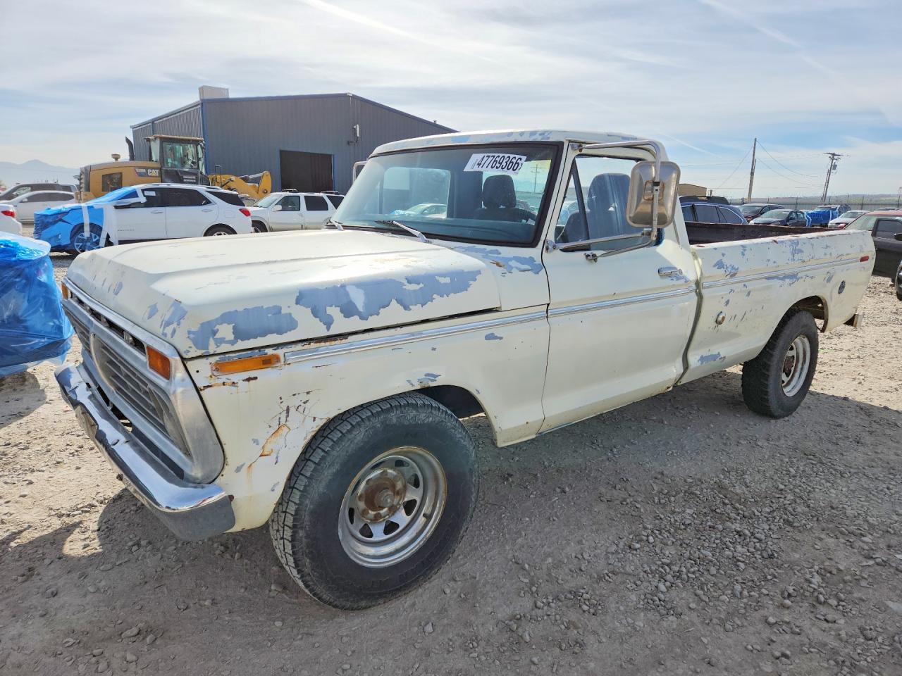 1973 Ford F250 White vin: F25YRQ65289
