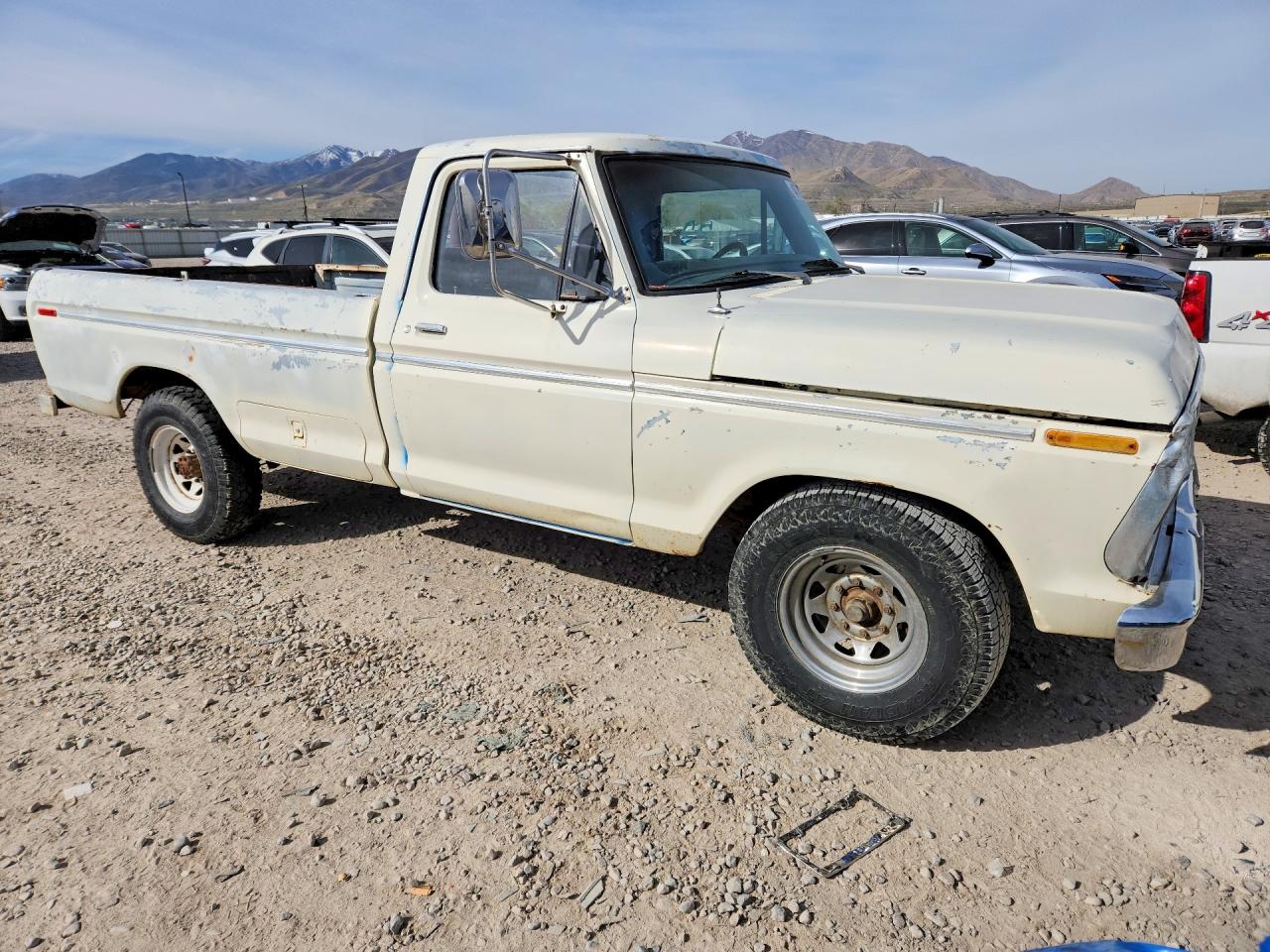 1973 Ford F250 Белый vin: F25YRQ65289