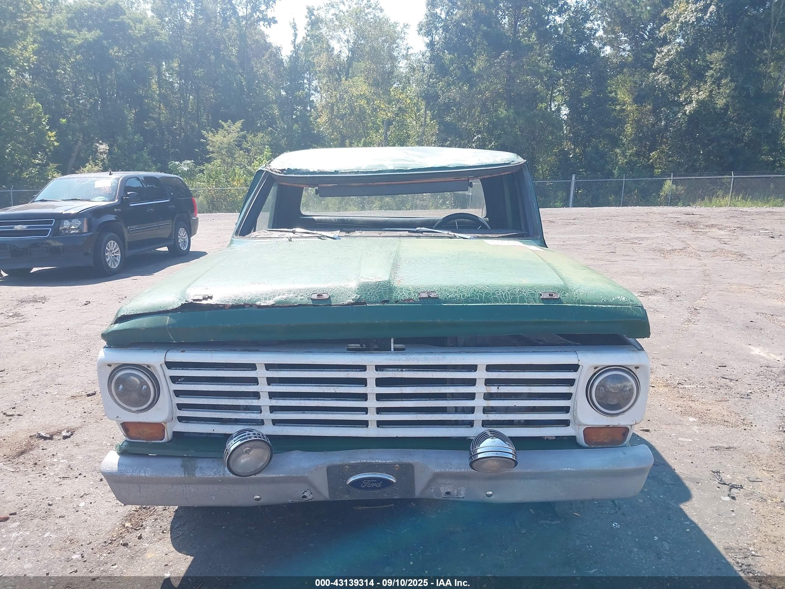 1967 Ford F100   Green vin: FA7FT2002E2      