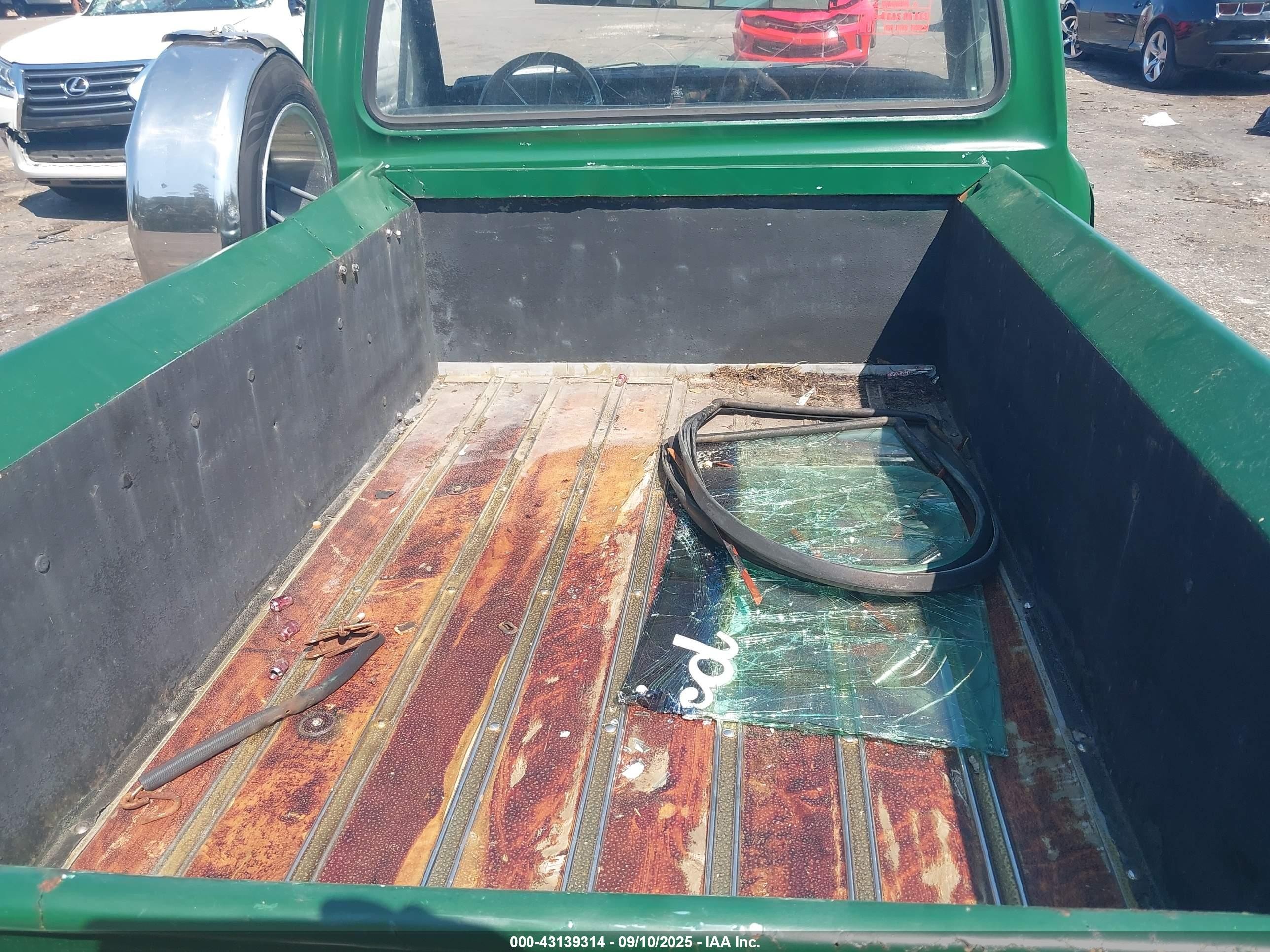 1967 Ford F100   Green vin: FA7FT2002E2      