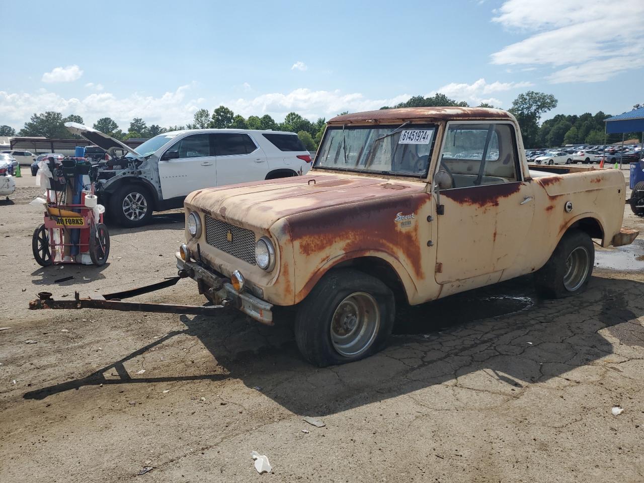1962 International Scout Trvl Beige vin: FC35360A
