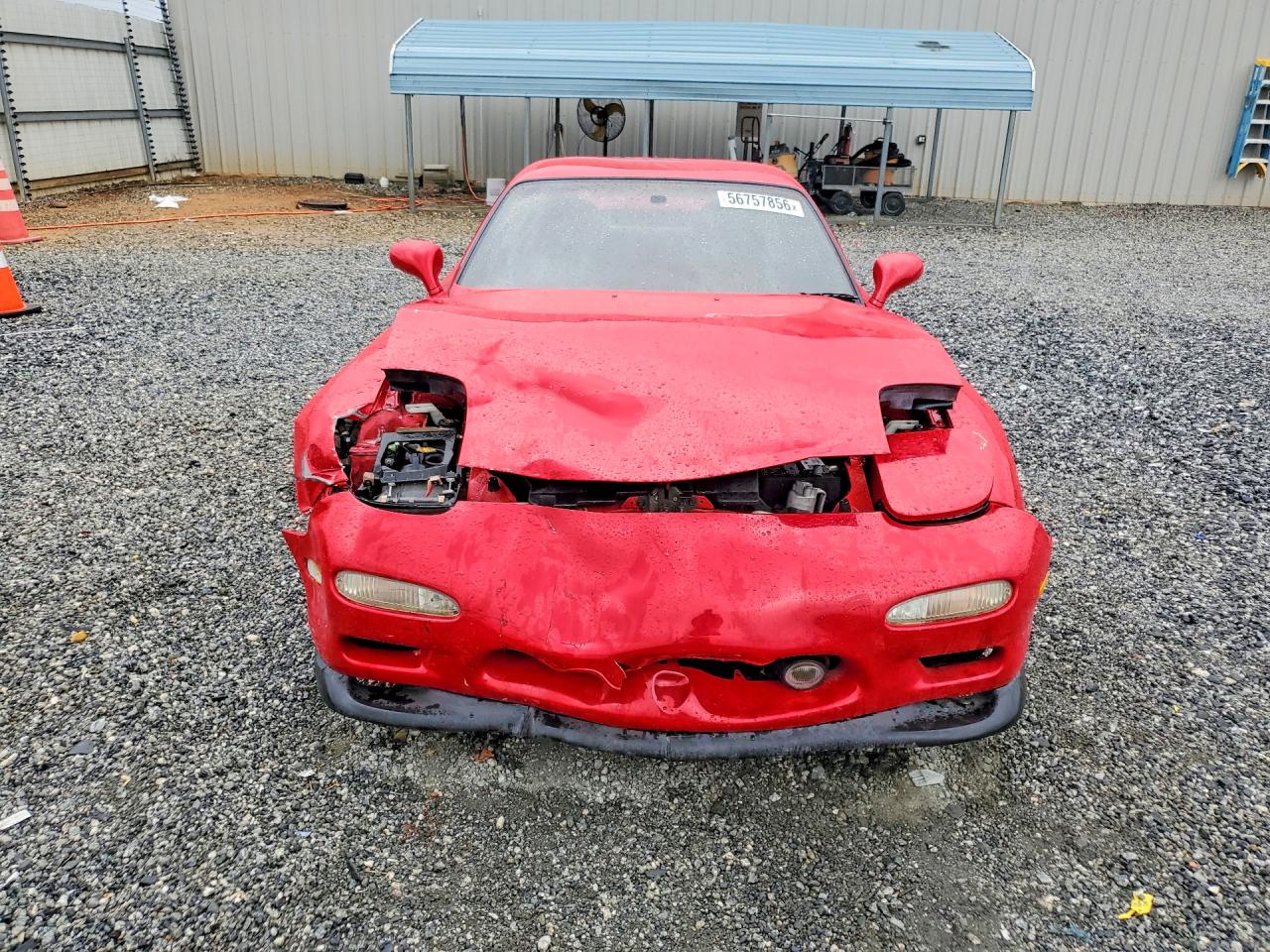 1993 Mazda Rx7 Red vin: FD3S113642