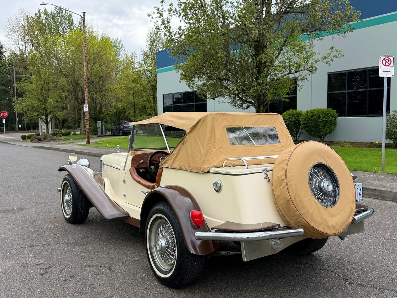 1929 Mercedes-benz Gazel Kit Replica Convertible Two Tone vin: FG1379