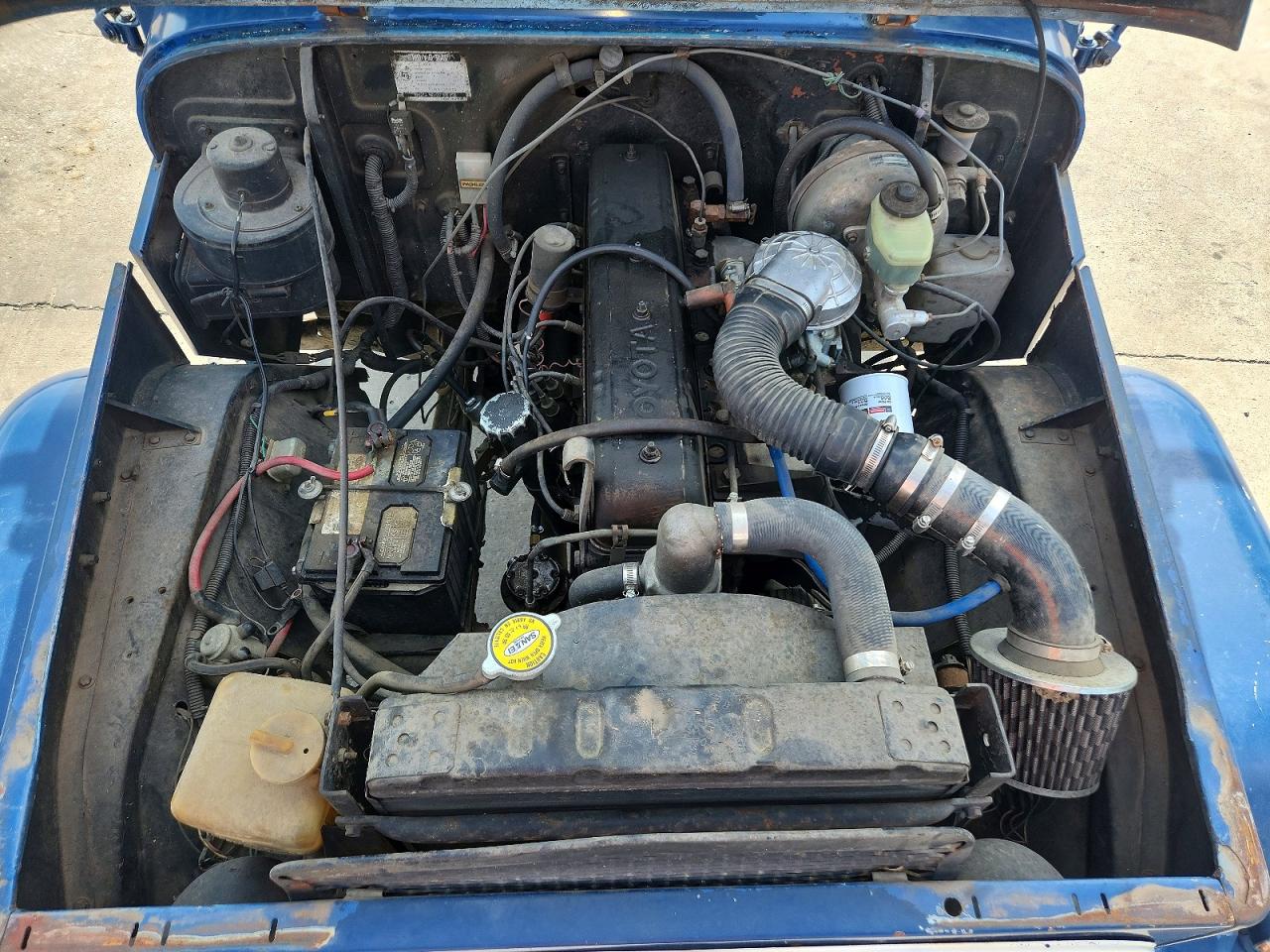 1965 Toyota Landcruiser Синий vin: FJ4034371