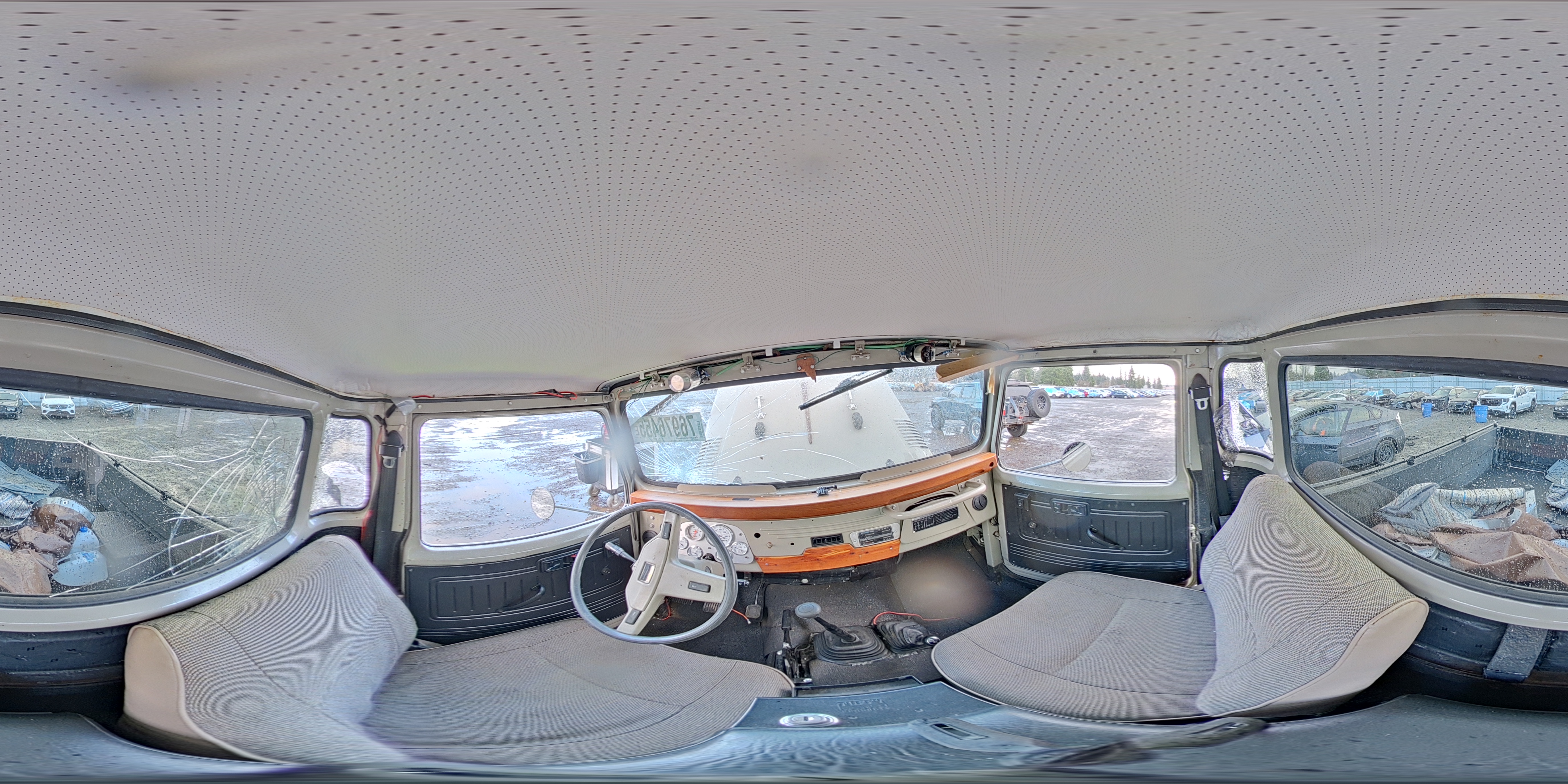 1967 Toyota Land Cruiser Gray vin: FJ4526223