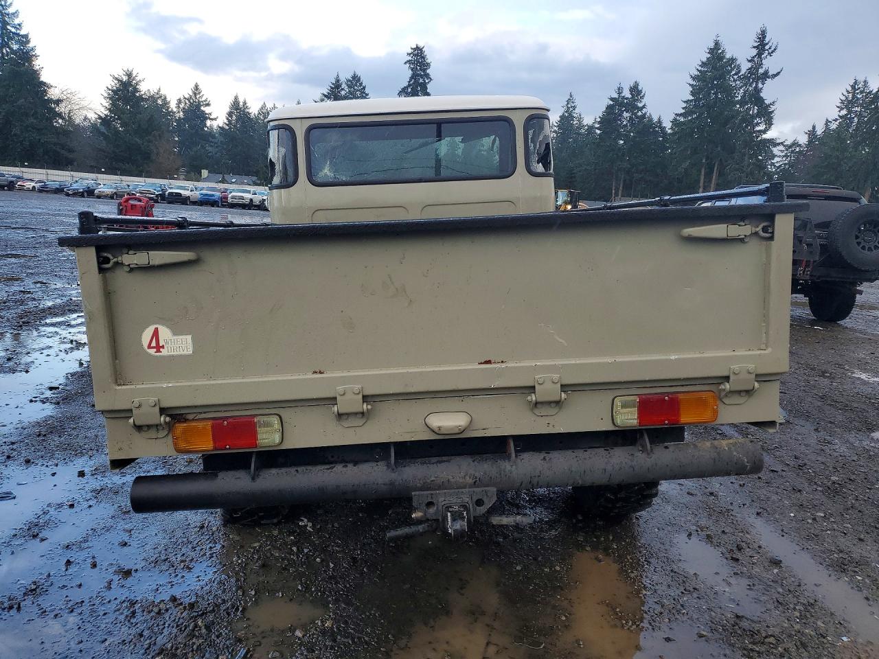 1967 Toyota Land Cruiser Gray vin: FJ4526223