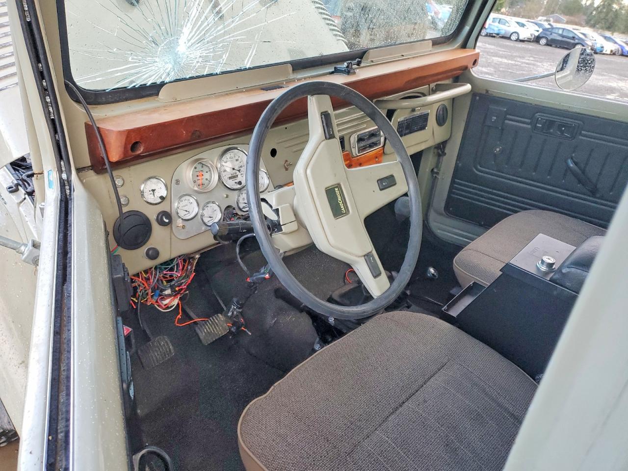 1967 Toyota Land Cruiser Gray vin: FJ4526223