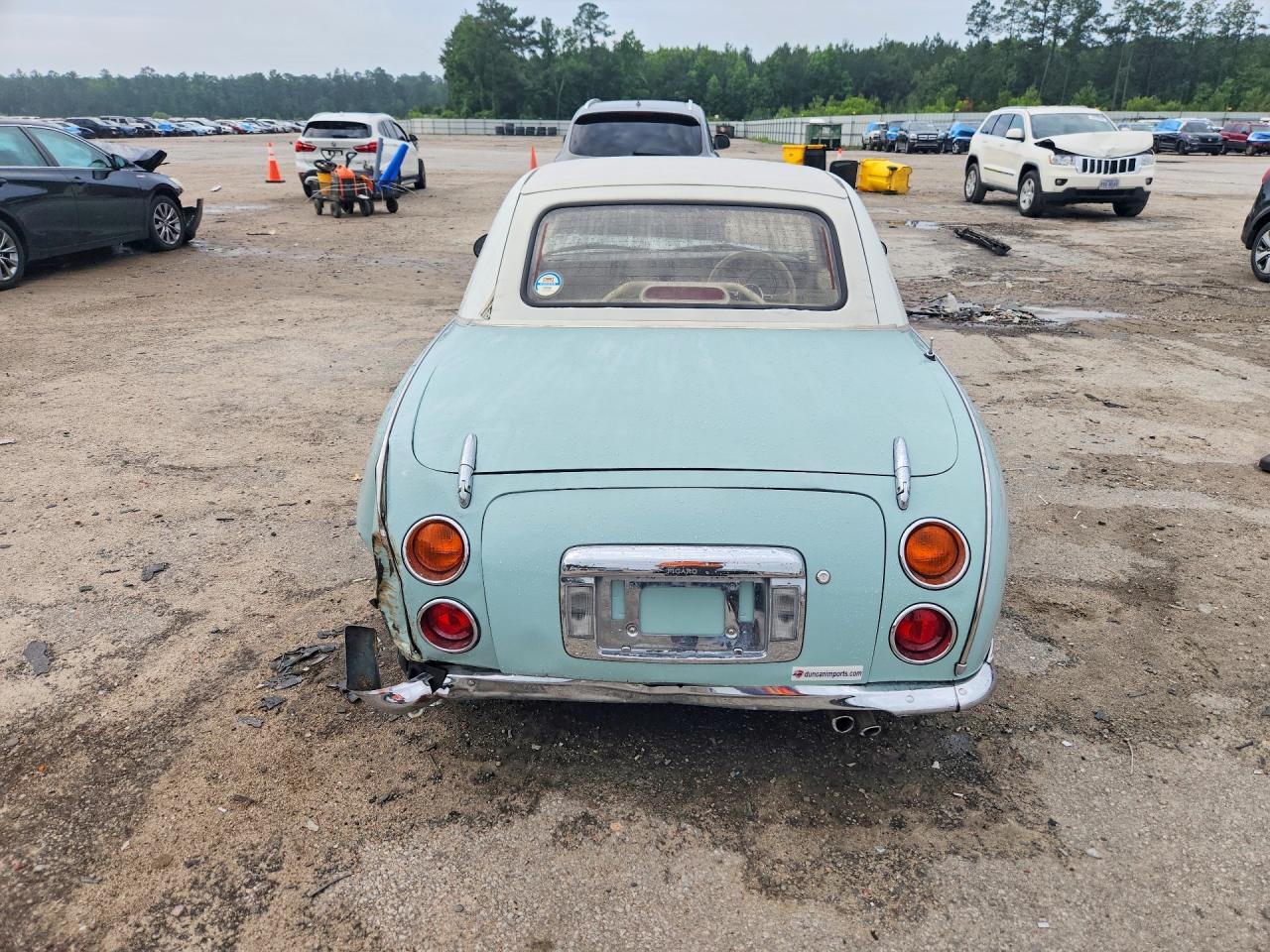 1991 Nissan Figaro Turquoise vin: FK10016488