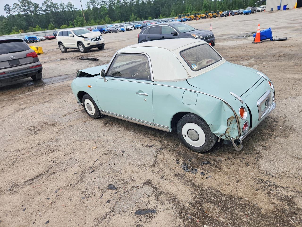 1991 Nissan Figaro Turquoise vin: FK10016488