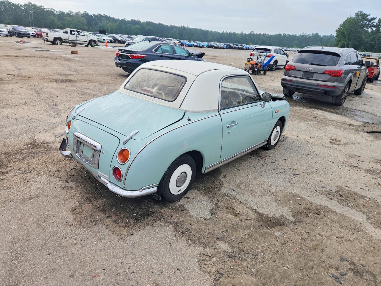 1991 Nissan Figaro Turquoise vin: FK10016488