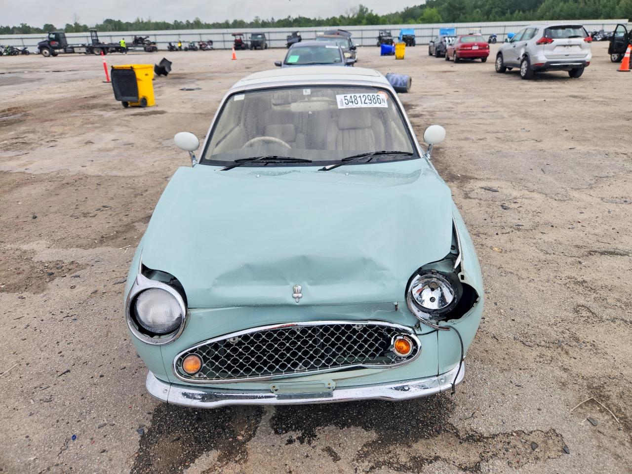 1991 Nissan Figaro Turquoise vin: FK10016488