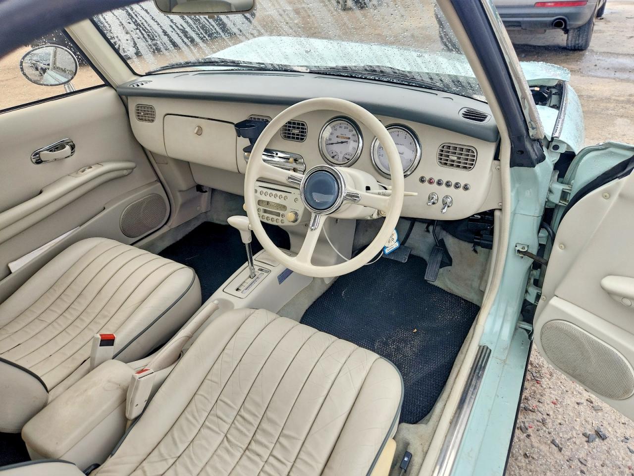 1991 Nissan Figaro Turquoise vin: FK10016488