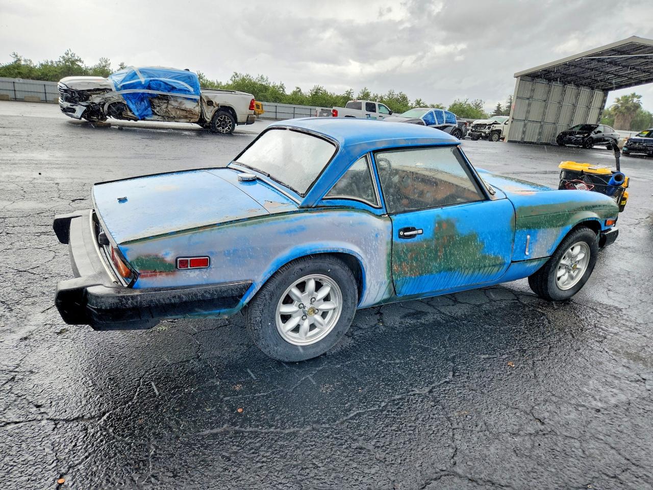 1979 Triumph Car Spitfire 1500 Blue vin: FM98724UC