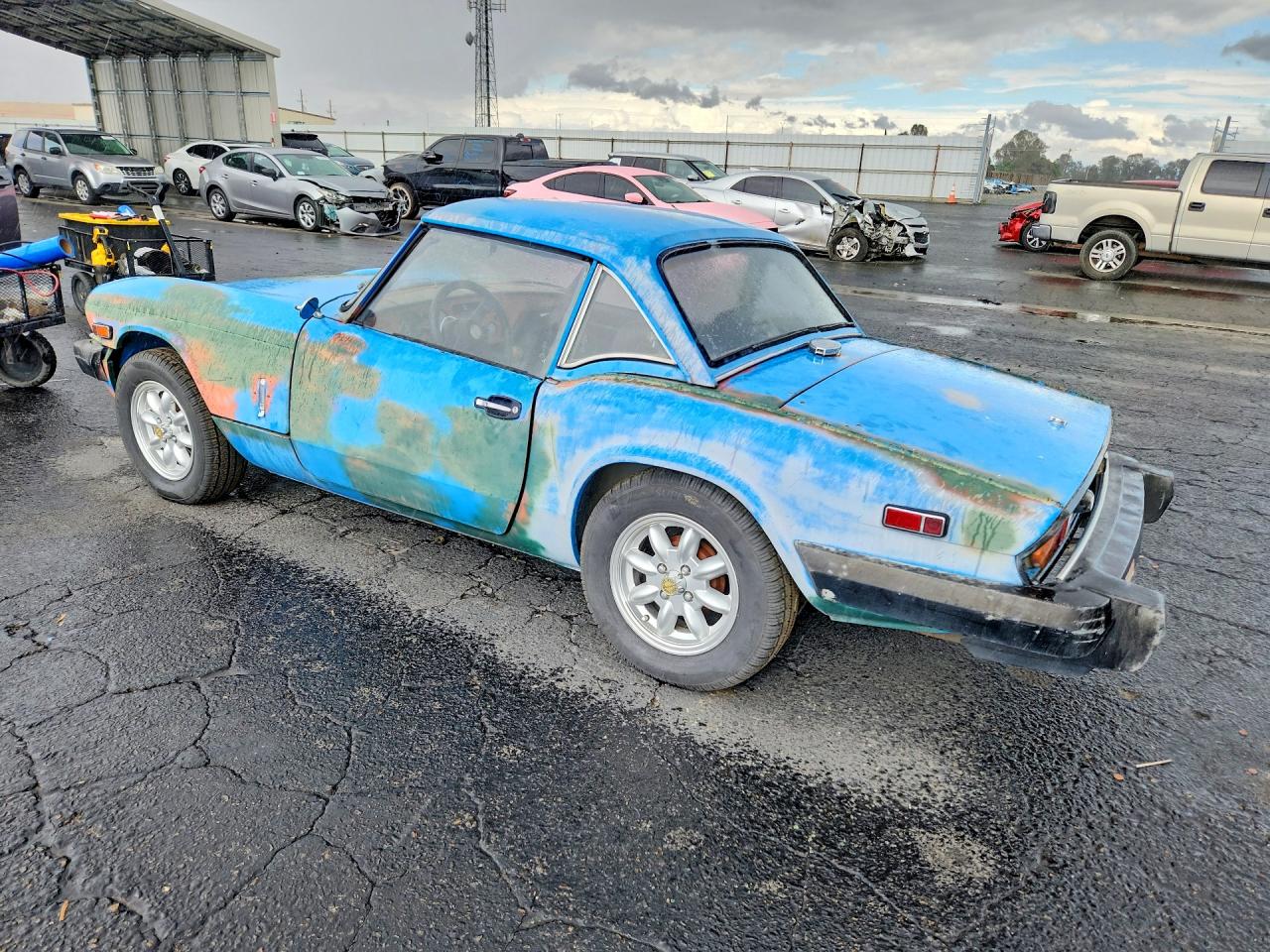 1979 Triumph Car Spitfire 1500 Blue vin: FM98724UC