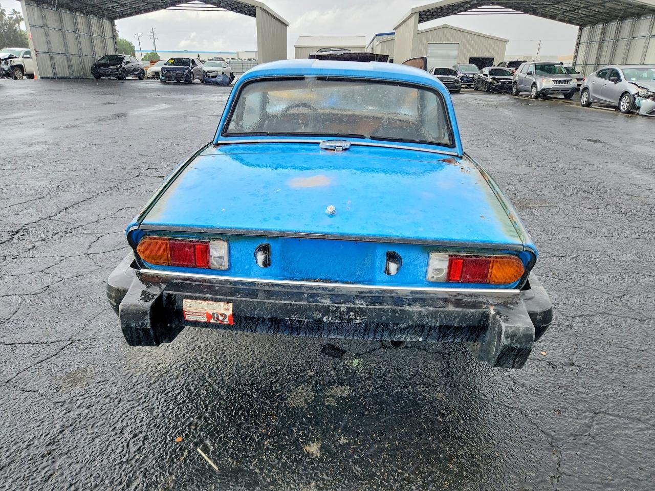 1979 Triumph Car Spitfire 1500 Blue vin: FM98724UC