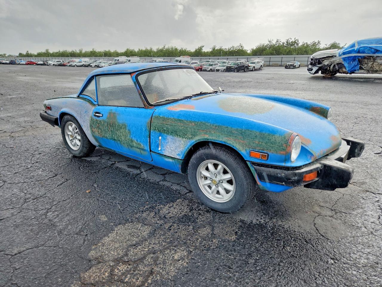 1979 Triumph Car Spitfire 1500 Blue vin: FM98724UC