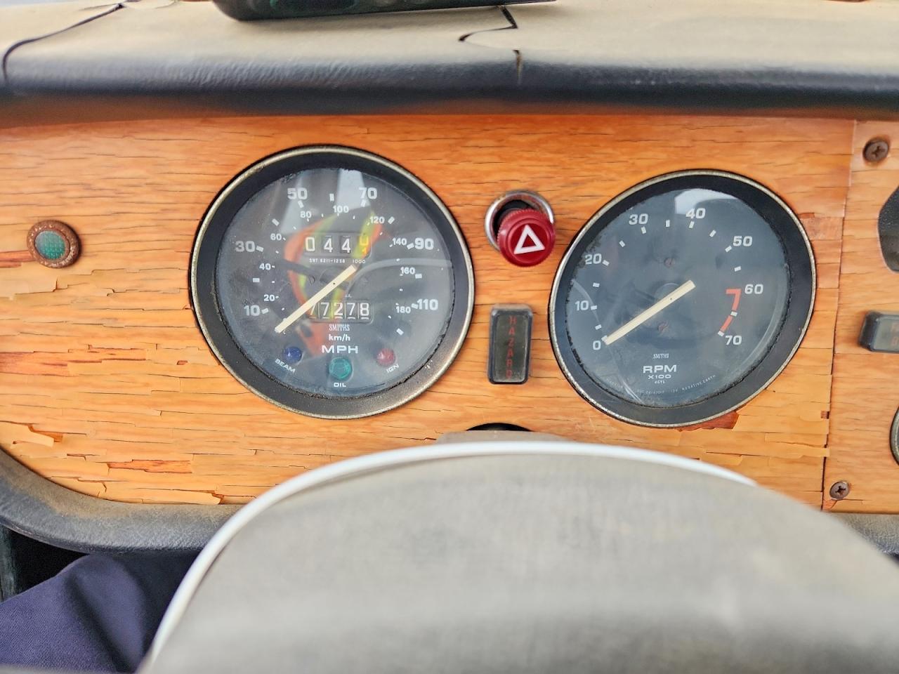 1979 Triumph Car Spitfire 1500 Blue vin: FM98724UC