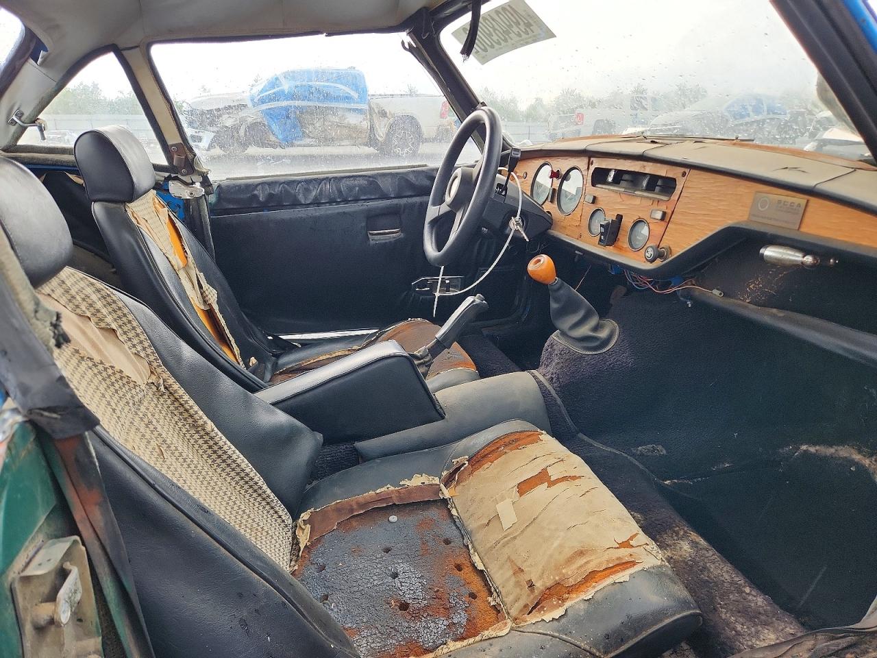 1979 Triumph Car Spitfire 1500 Blue vin: FM98724UC