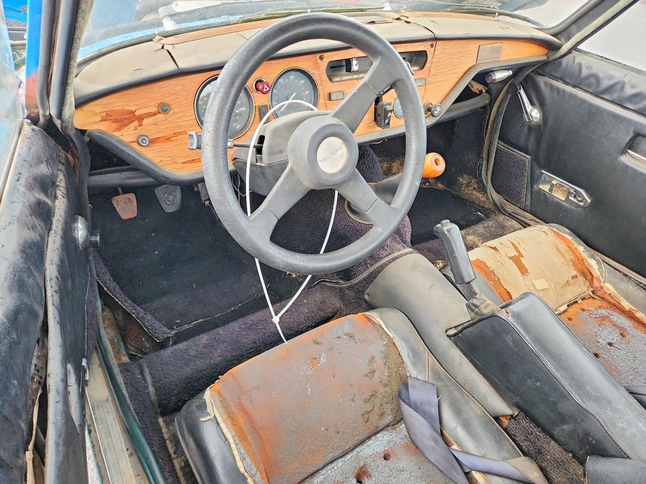 1979 Triumph Car Spitfire 1500 Blue vin: FM98724UC