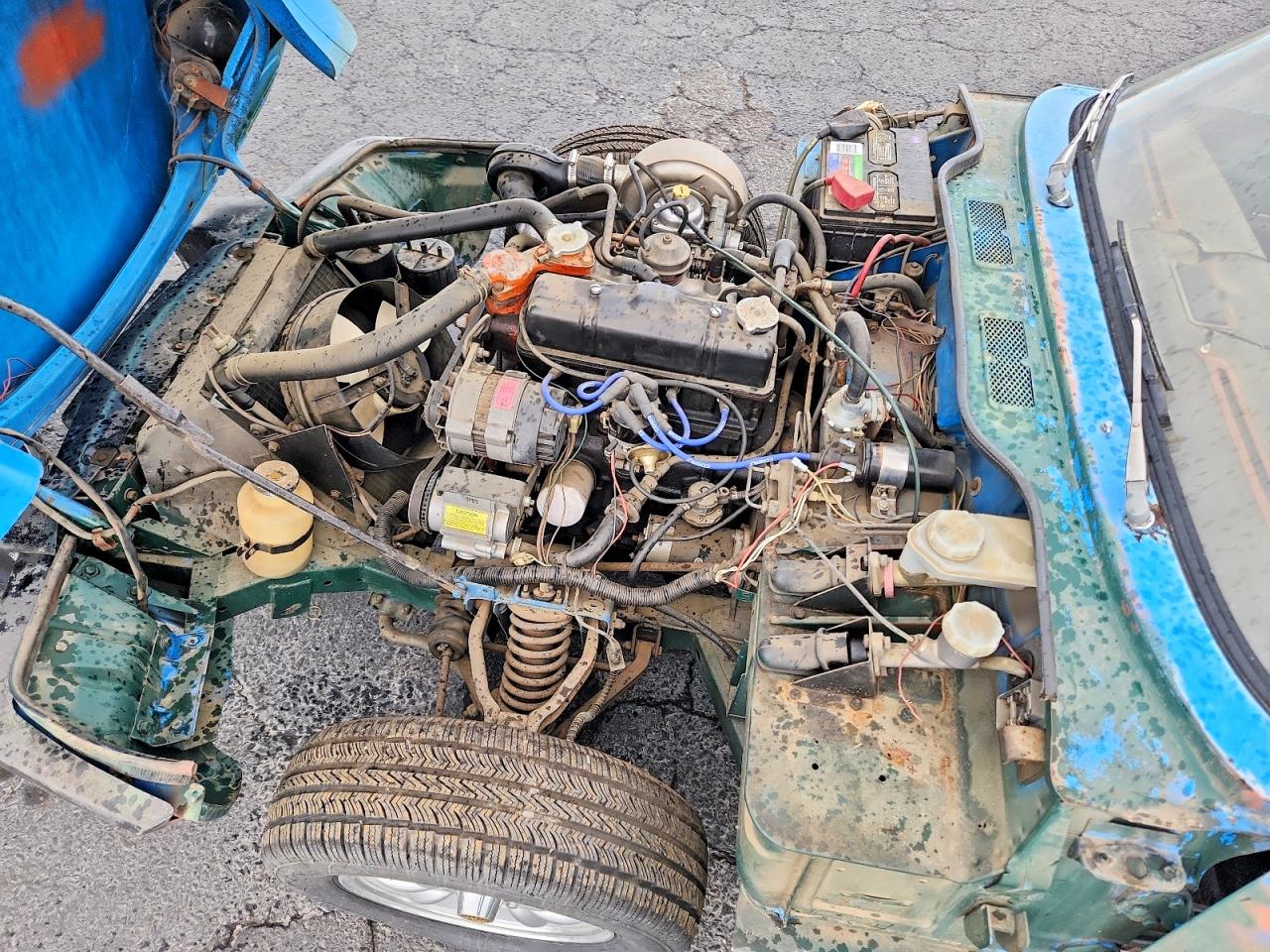 1979 Triumph Car Spitfire 1500 Blue vin: FM98724UC