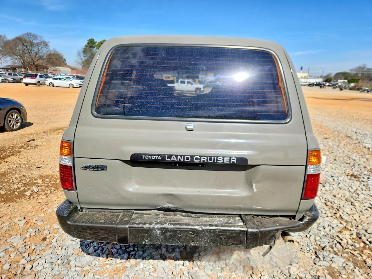 1996 Toyt Land Cruiser Gray vin: FZJ80-0144849