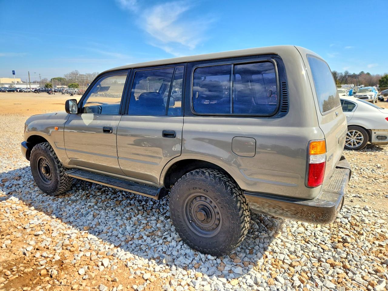 1996 Toyt Land Cruiser Gray vin: FZJ80-0144849
