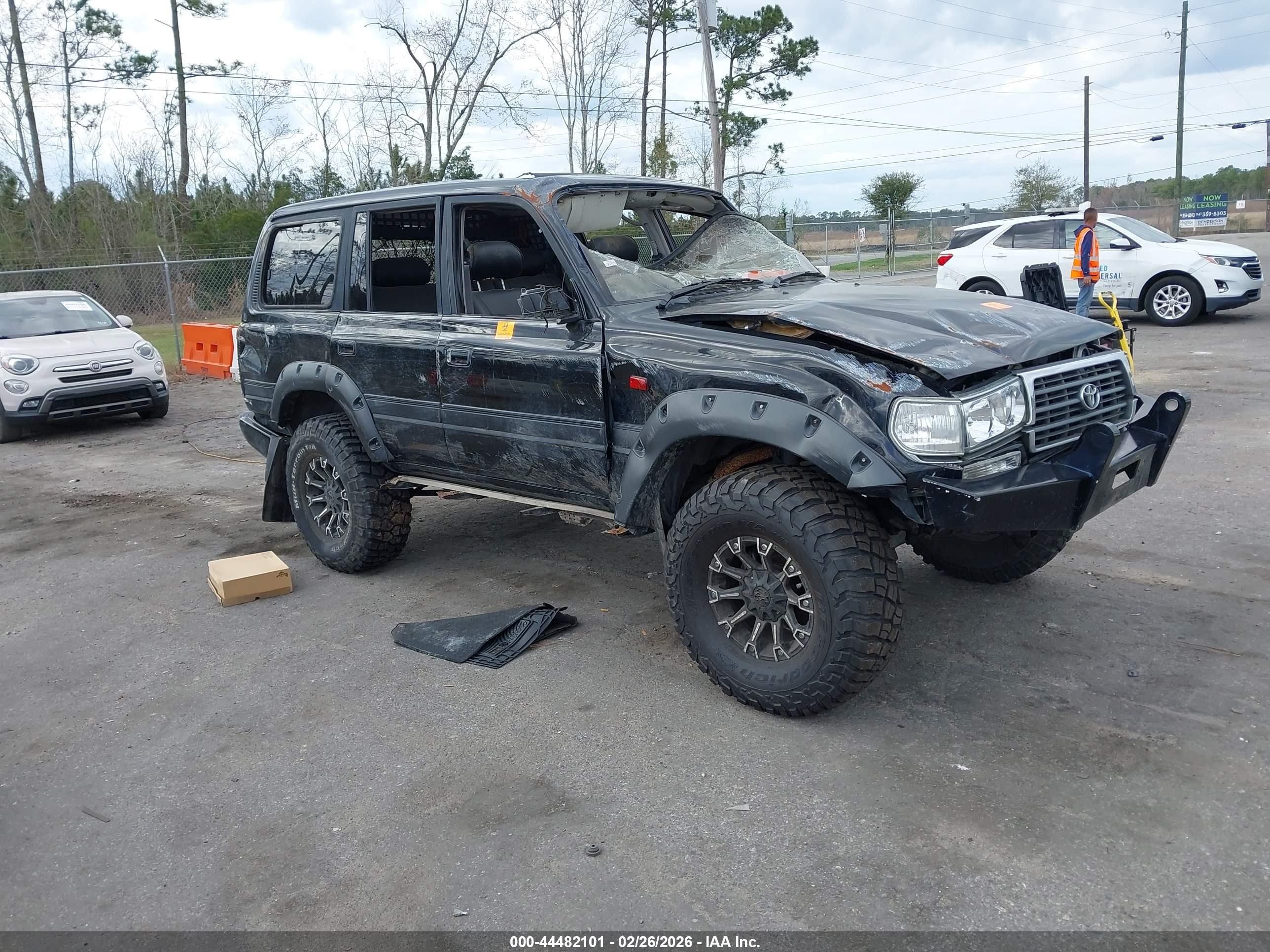 1995 Toyota Land Cruiser   Black vin: FZJ800117022     