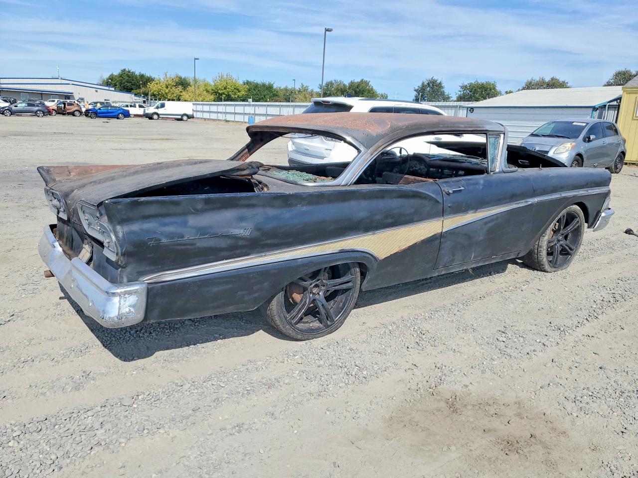 1958 Ford Fairlane 500 Burn vin: G8RV111376
