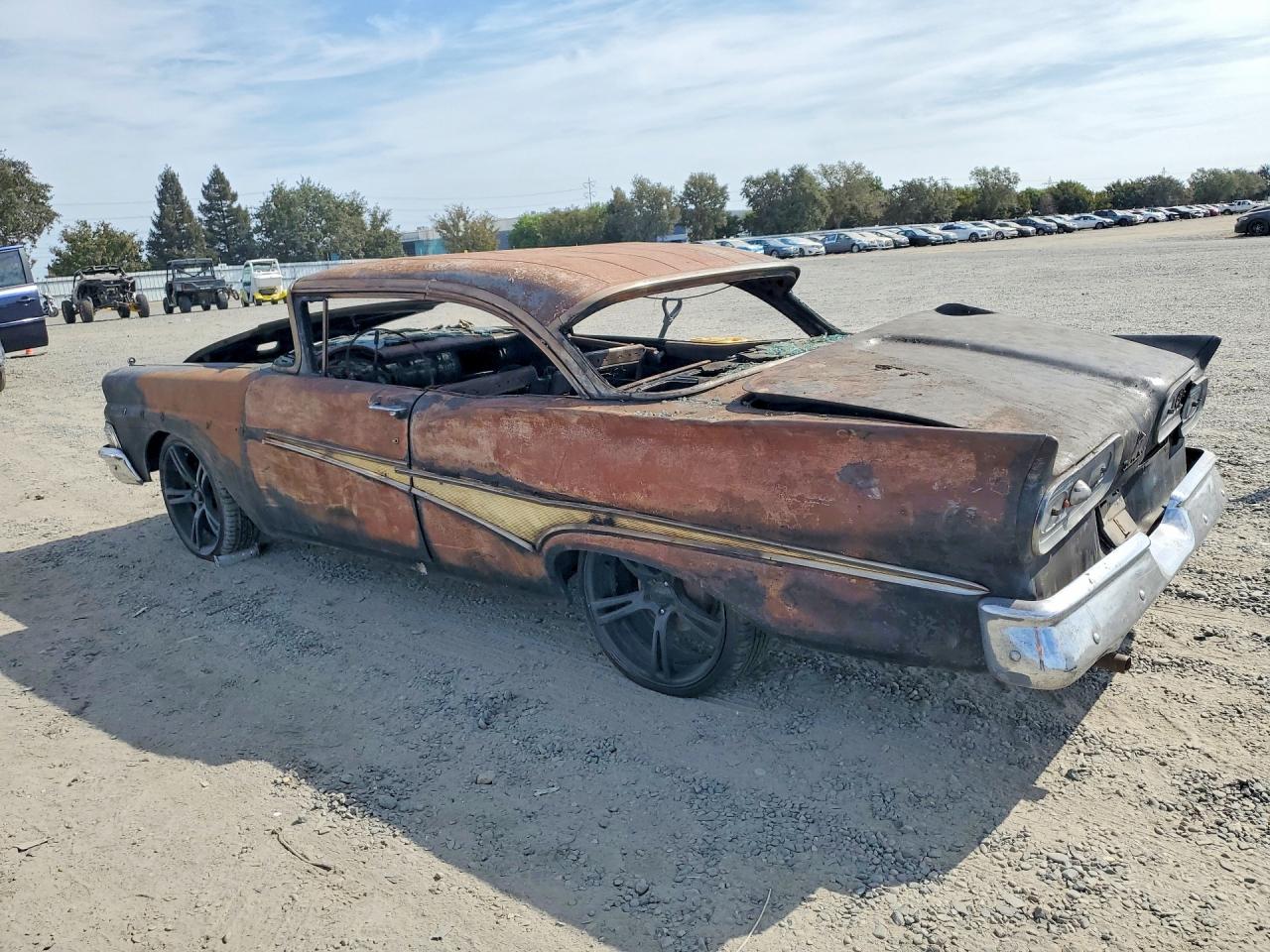 1958 Ford Fairlane 500 Burn vin: G8RV111376