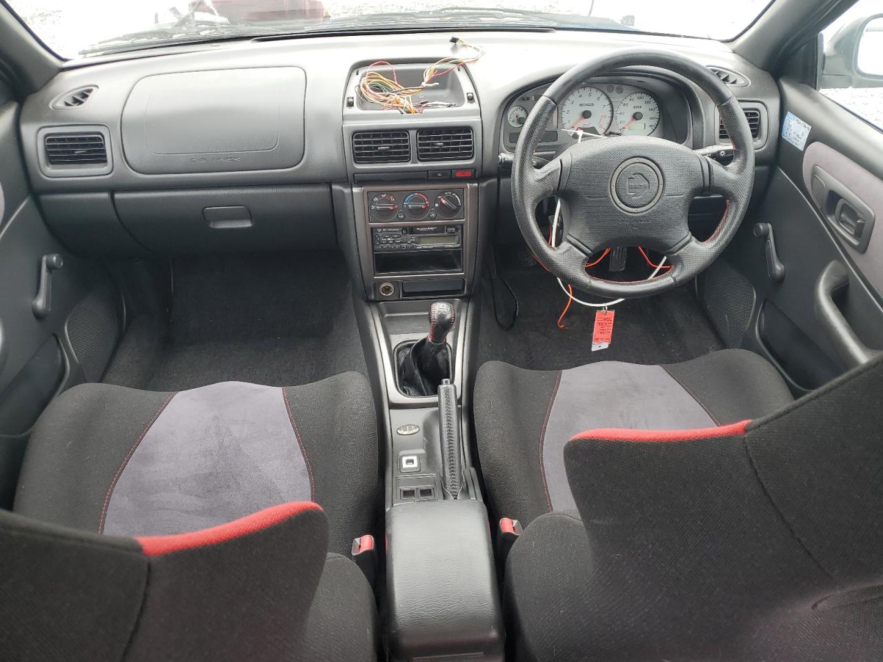 1998 Subaru Impreza White vin: GC8069867