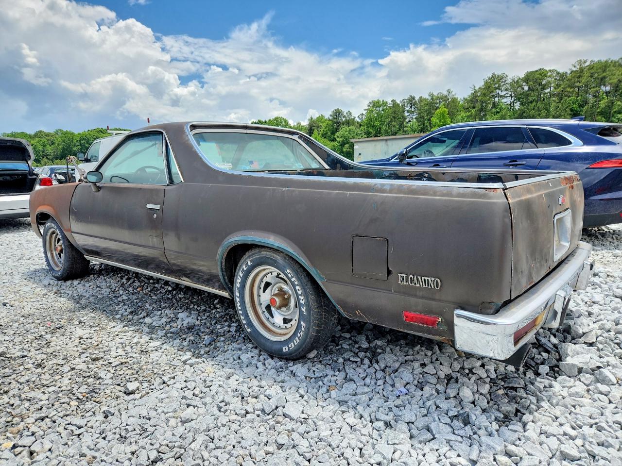 1981 Chevrolet El Camino Brown vin: GCCW80H4BZ429527