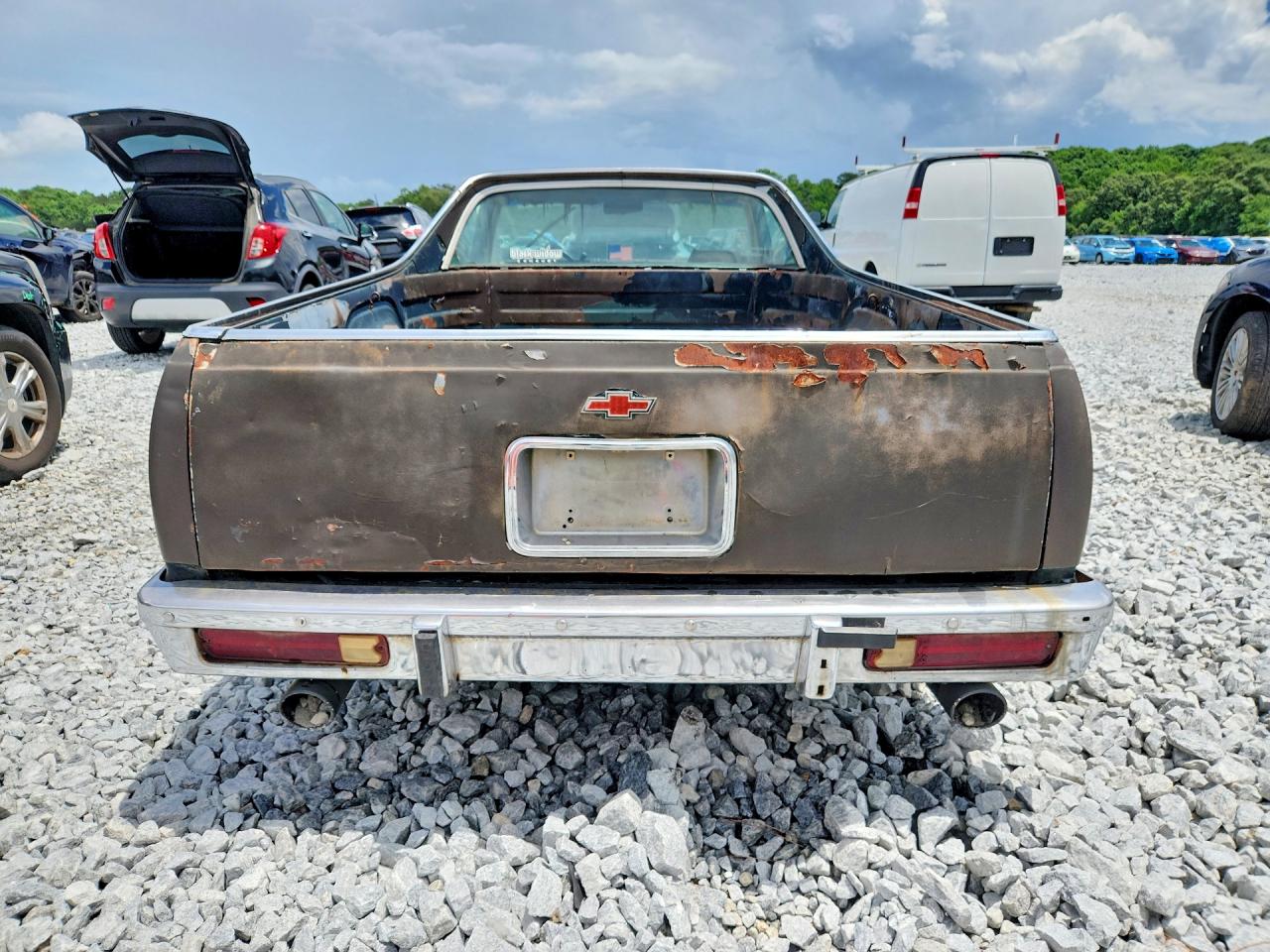 1981 Chevrolet El Camino Brown vin: GCCW80H4BZ429527